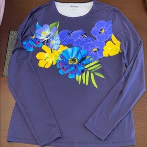 NWOT Lands End swim shirt